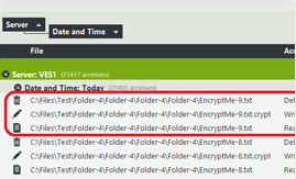 How to detect Ransomware with FileAudit