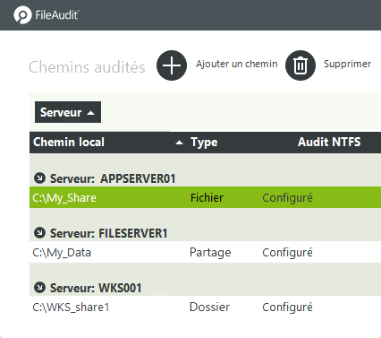 Audit centralisé et archivage à long terme