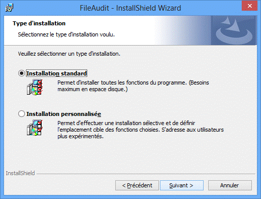 Installation de FileAudit 5